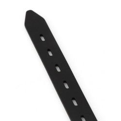 KINKgear Bâillon en silicone Zen Open Noir-Rouge